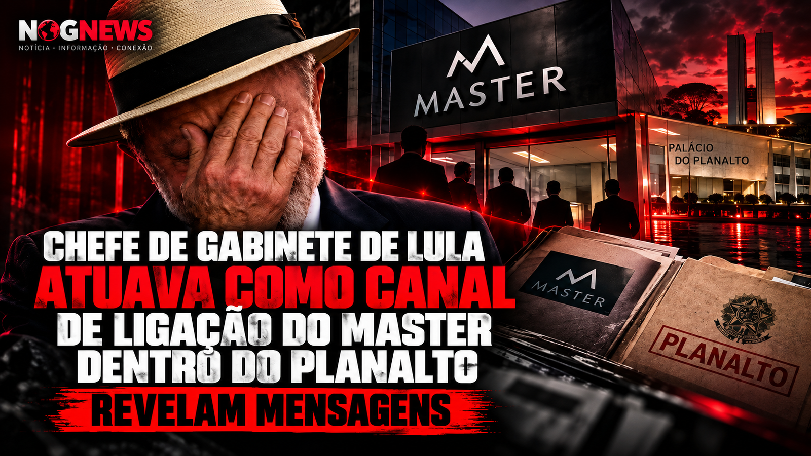 CHEFE DE GABINETE DE LULA ATUAVA COMO CANAL DE LIGAÇÃO DO MASTER DENTRO DO PLANALTO, REVELAM MENSAGENS