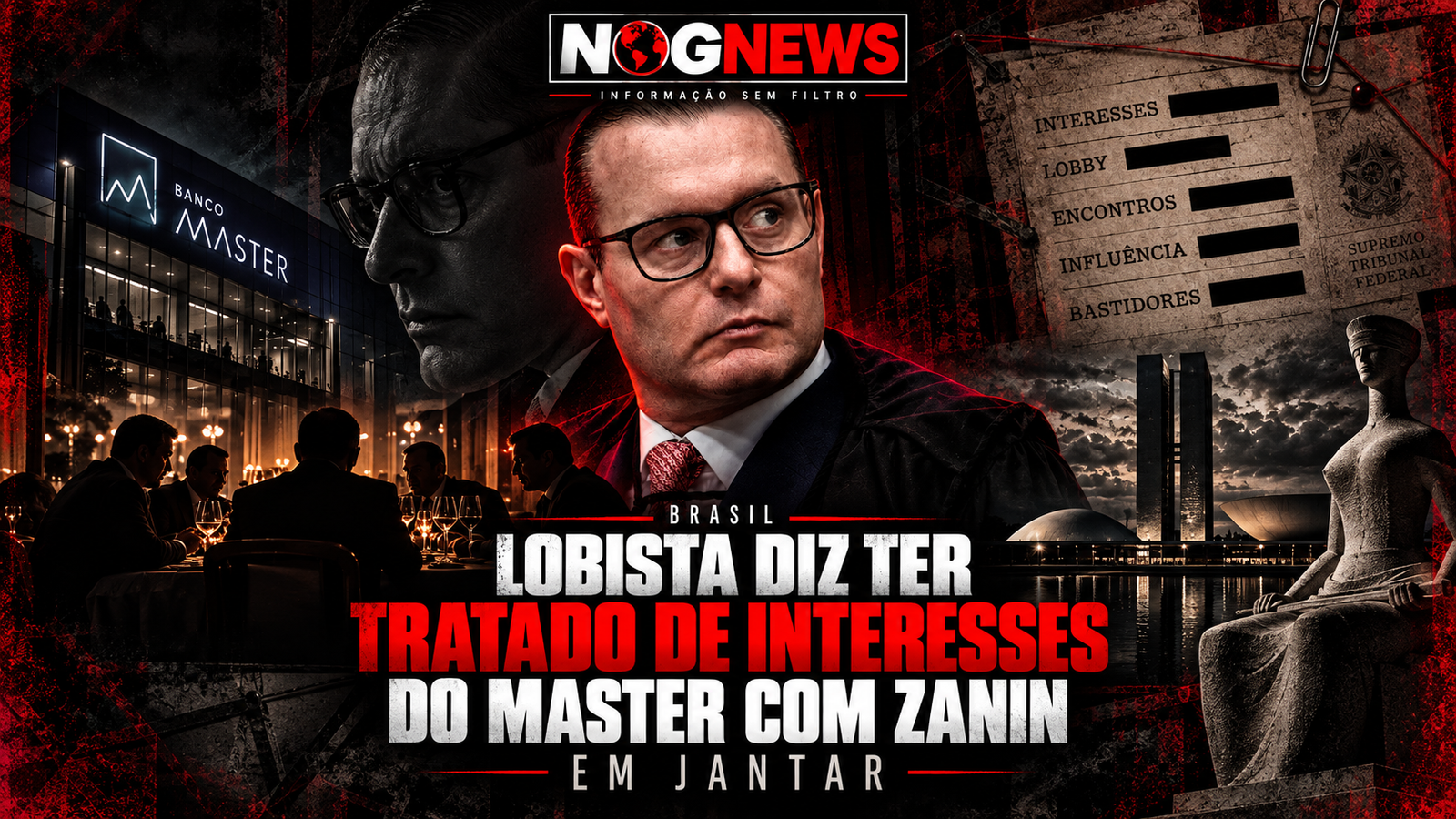LOBISTA DIZ TER TRATADO DE INTERESSES DO MASTER COM ZANIN EM JANTAR