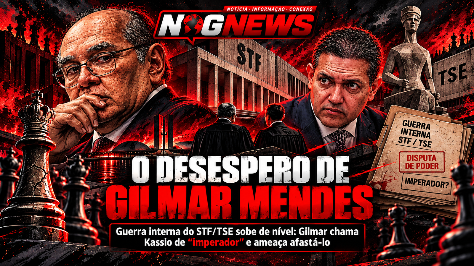 O DESESPERO DE GILMAR MENDES