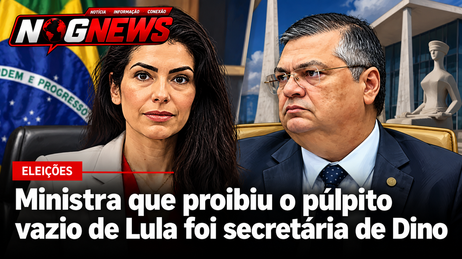 MINISTRA QUE PROIBIU O PÚLPITO VAZIO DE LULA FOI SECRETÁRIA DE DINO E ASSESSORA DA PRESIDÊNCIA