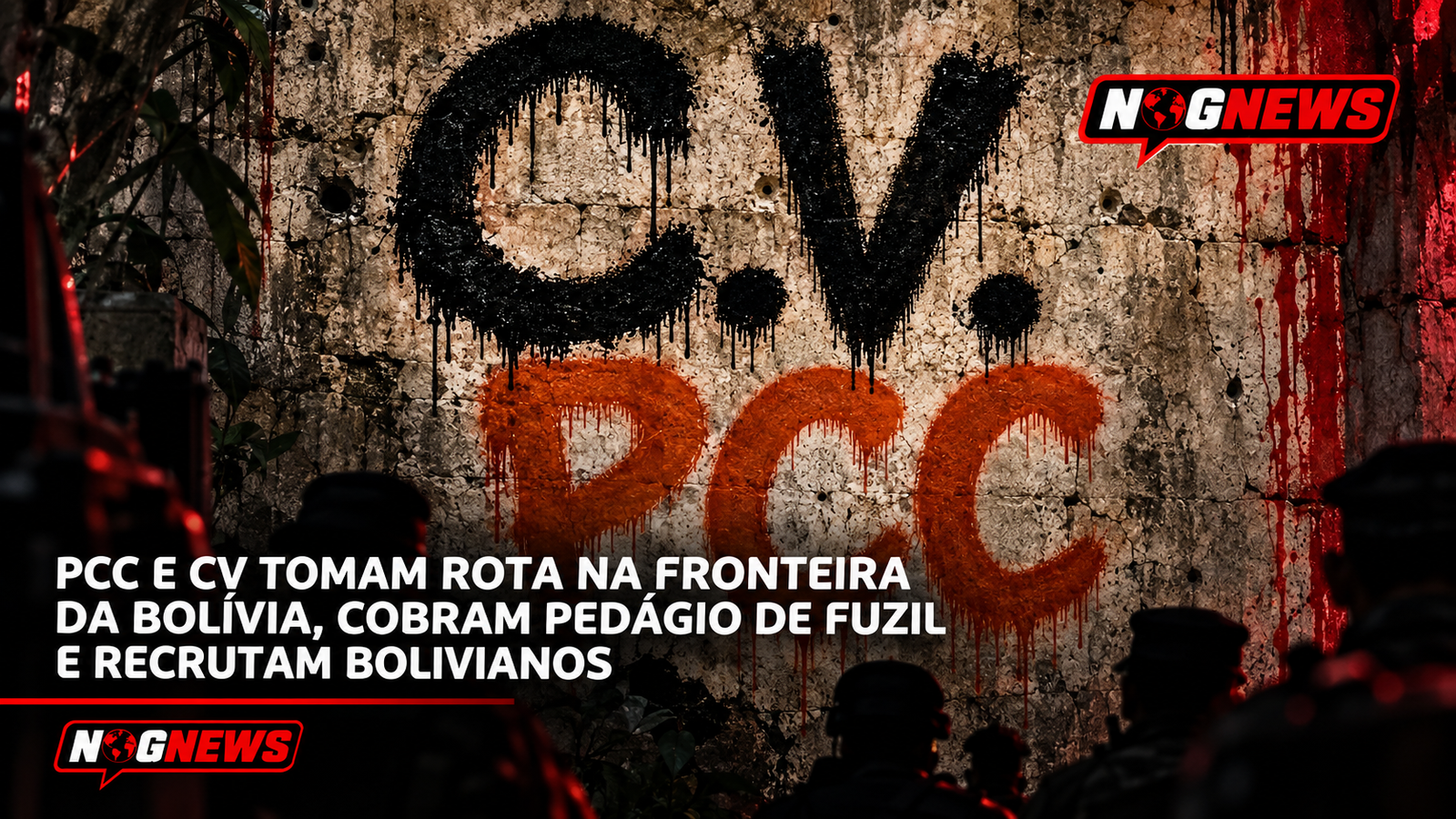 PCC E CV TOMAM ROTA NA FRONTEIRA DA BOLÍVIA, COBRAM PEDÁGIO DE FUZIL E RECRUTAM BOLIVIANOS