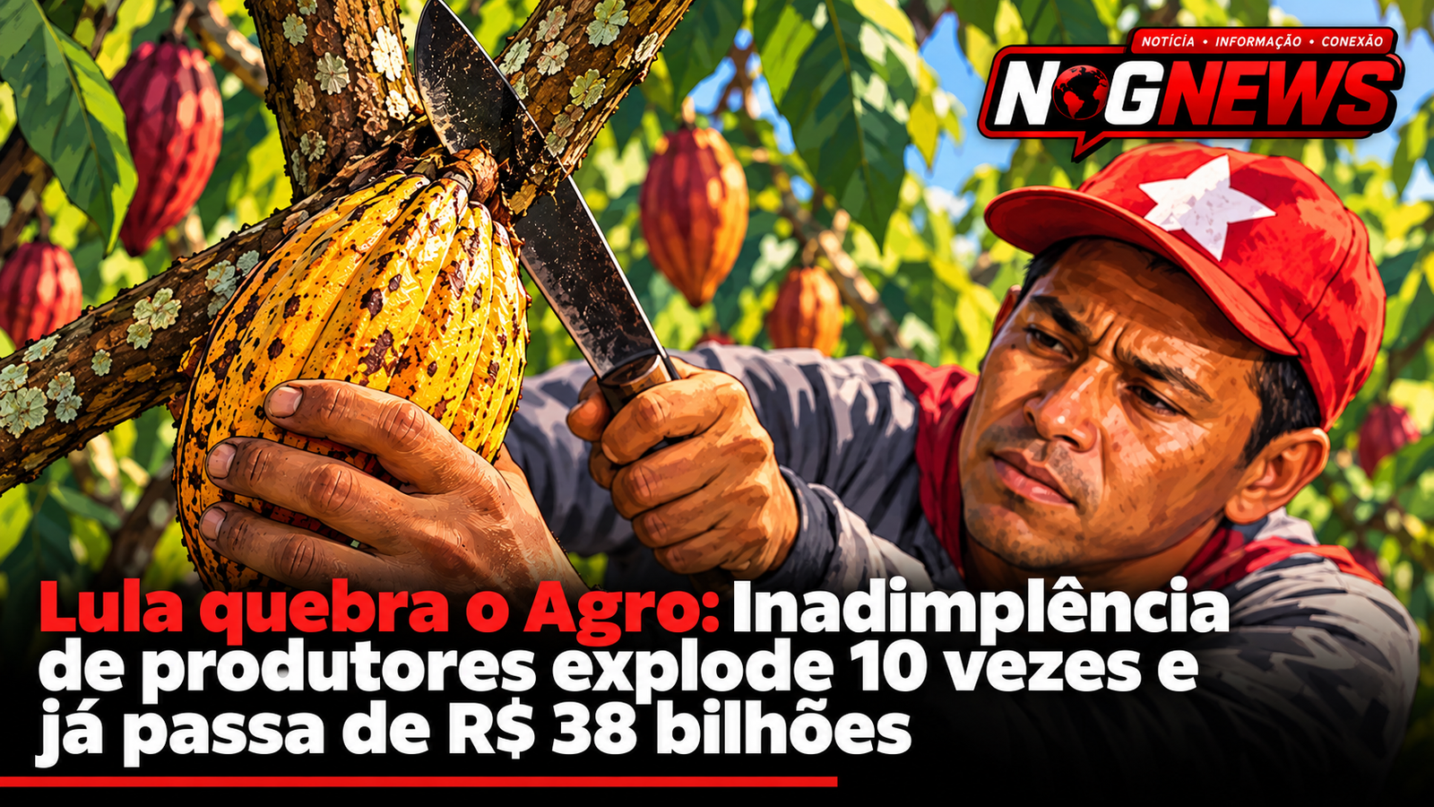 LULA QUEBRA O AGRO: INADIMPLÊNCIA EXPLODE E DÍVIDAS NO CAMPO DISPARAM