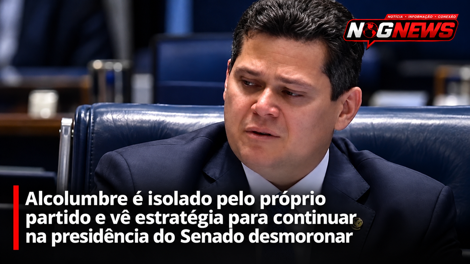 ALCOLUMBRE FICA ISOLADO PELO PRÓPRIO PARTIDO ENQUANTO O UNIÃO BRASIL FECHA COM FLÁVIO, E A RECONDUÇÃO À PRESIDÊNCIA DO SENADO EM 2027 ENTRA EM RISCO
