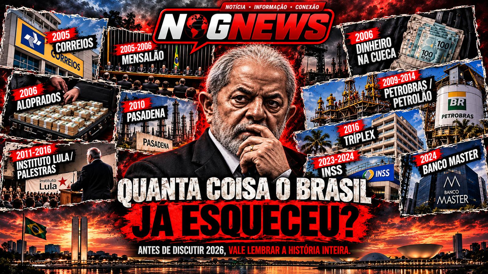 QUANTA COISA O BRASIL JÁ ESQUECEU?